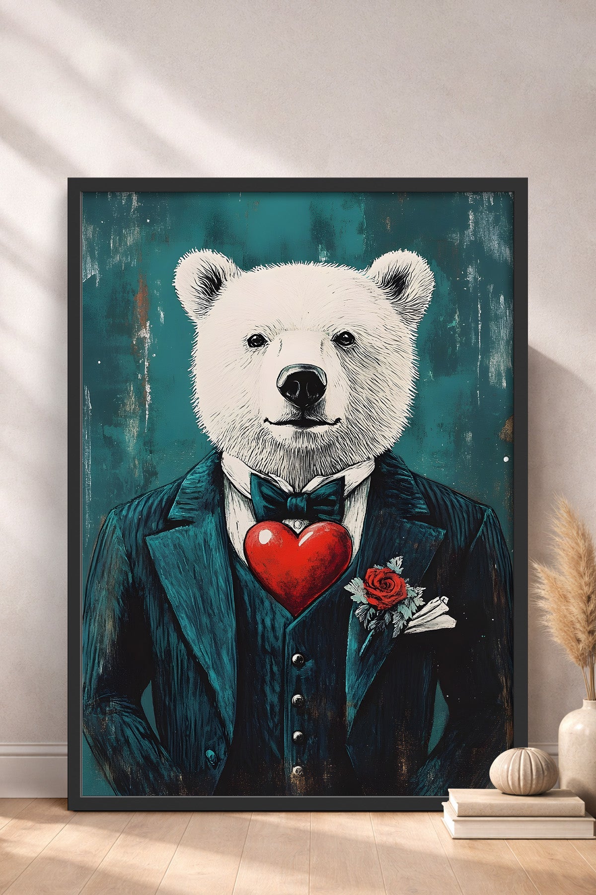 HOMEPACK Romantik Kutupayısı Tablo  BEK-8635