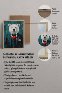 HOMEPACK Romantik Kutupayısı Tablo  BEK-8635