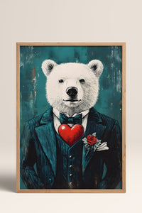 HOMEPACK Romantik Kutupayısı Tablo  BEK-8635