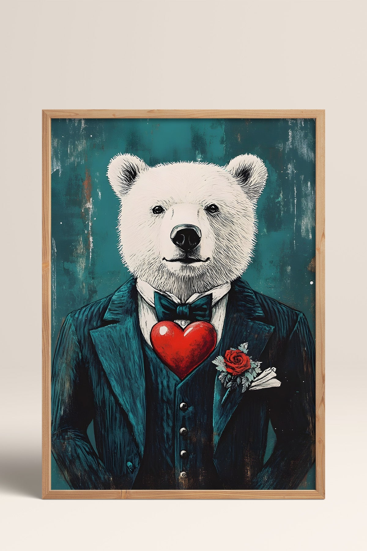 HOMEPACK Romantik Kutupayısı Tablo  BEK-8635