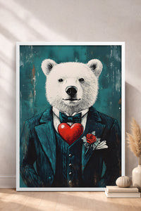 HOMEPACK Romantik Kutupayısı Tablo  BEK-8635