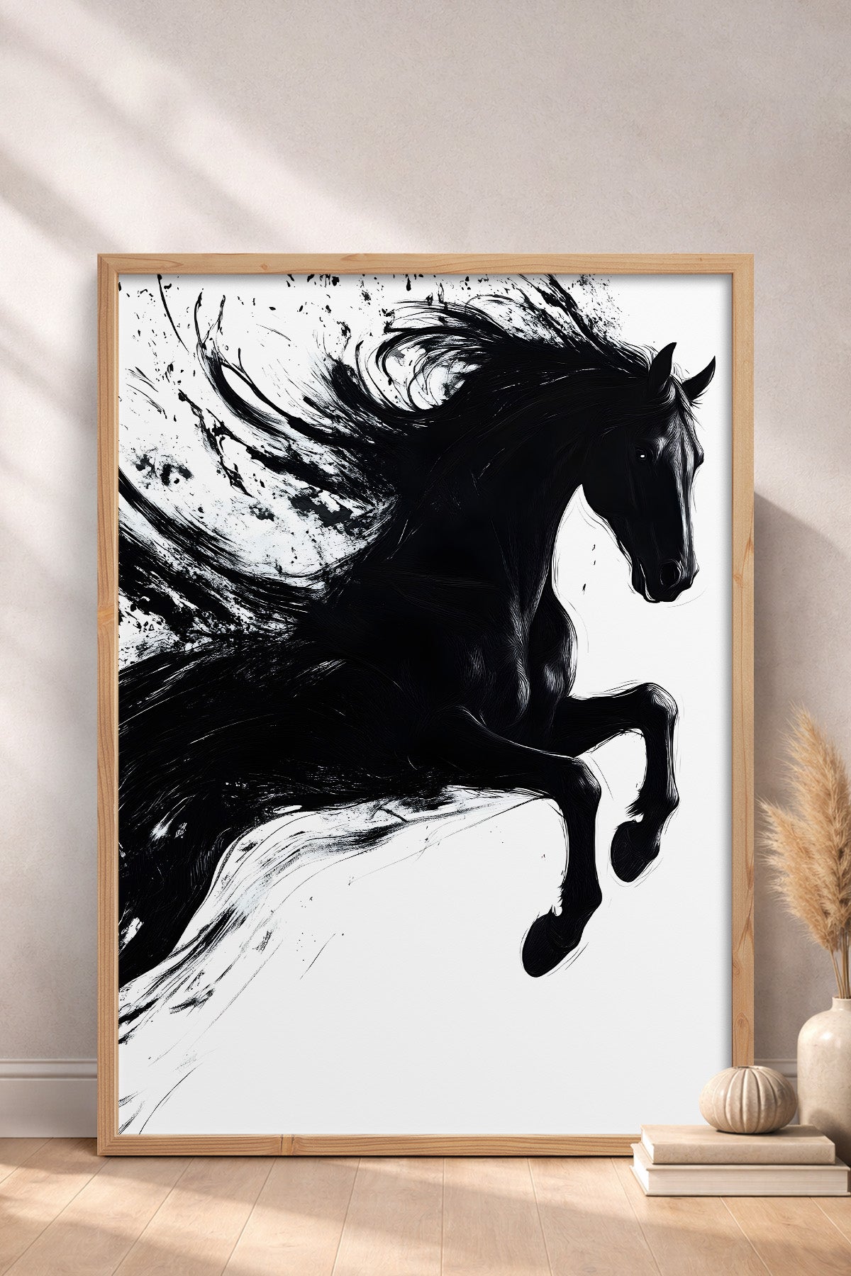 HOMEPACK Özgürlüğe Koşan Gölge Tablo  BEK-8522