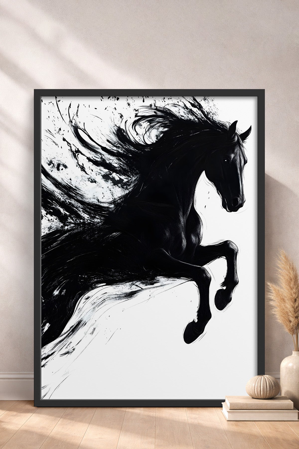 HOMEPACK Özgürlüğe Koşan Gölge Tablo  BEK-8522