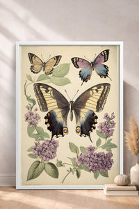 HOMEPACK Leylaklı Kelebek Tablo  BEK-8640
