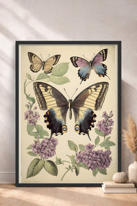 HOMEPACK Leylaklı Kelebek Tablo  BEK-8640