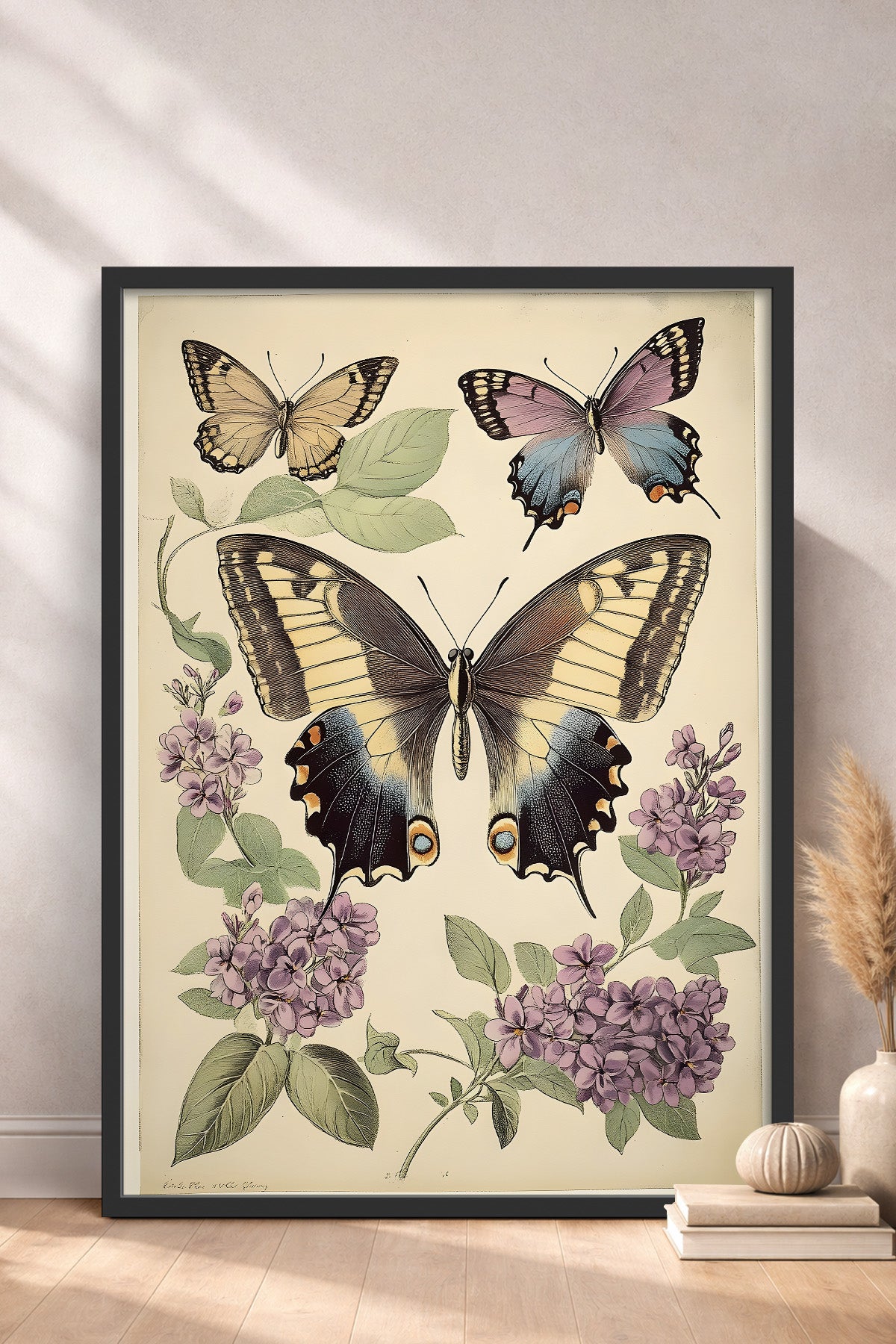 HOMEPACK Leylaklı Kelebek Tablo  BEK-8640