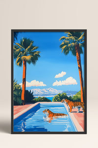 HOMEPACK Havuz Kaplanları Tablo  BEK-8641