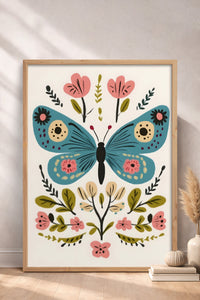 HOMEPACK Bahar Kelebeği Tablo  BEK-8645