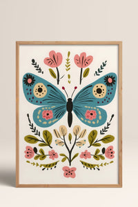 HOMEPACK Bahar Kelebeği Tablo  BEK-8645