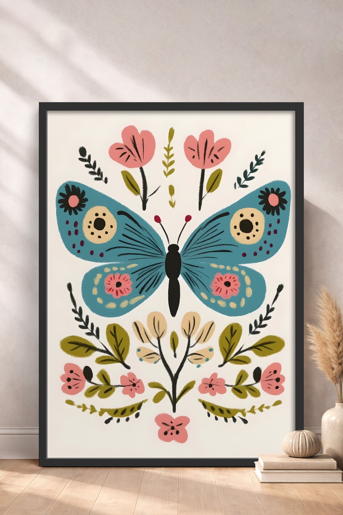 HOMEPACK Bahar Kelebeği Tablo  BEK-8645