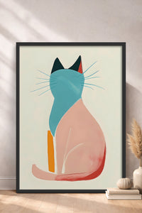HOMEPACK Pastel Kedi Tablo  BEK-8647