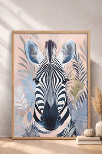 HOMEPACK Pastel Zebra Masalı Tablo  BEK-8523
