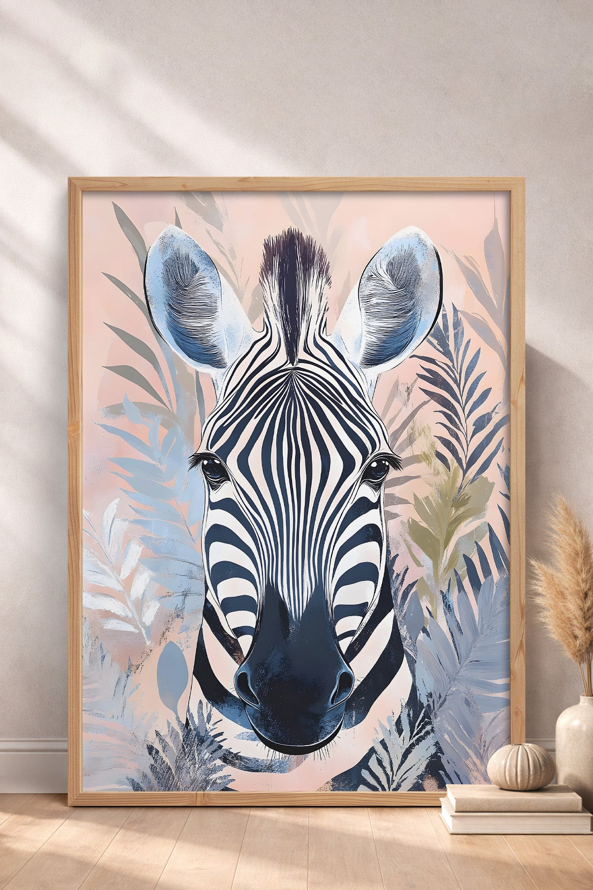 HOMEPACK Pastel Zebra Masalı Tablo  BEK-8523