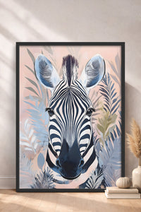 HOMEPACK Pastel Zebra Masalı Tablo  BEK-8523
