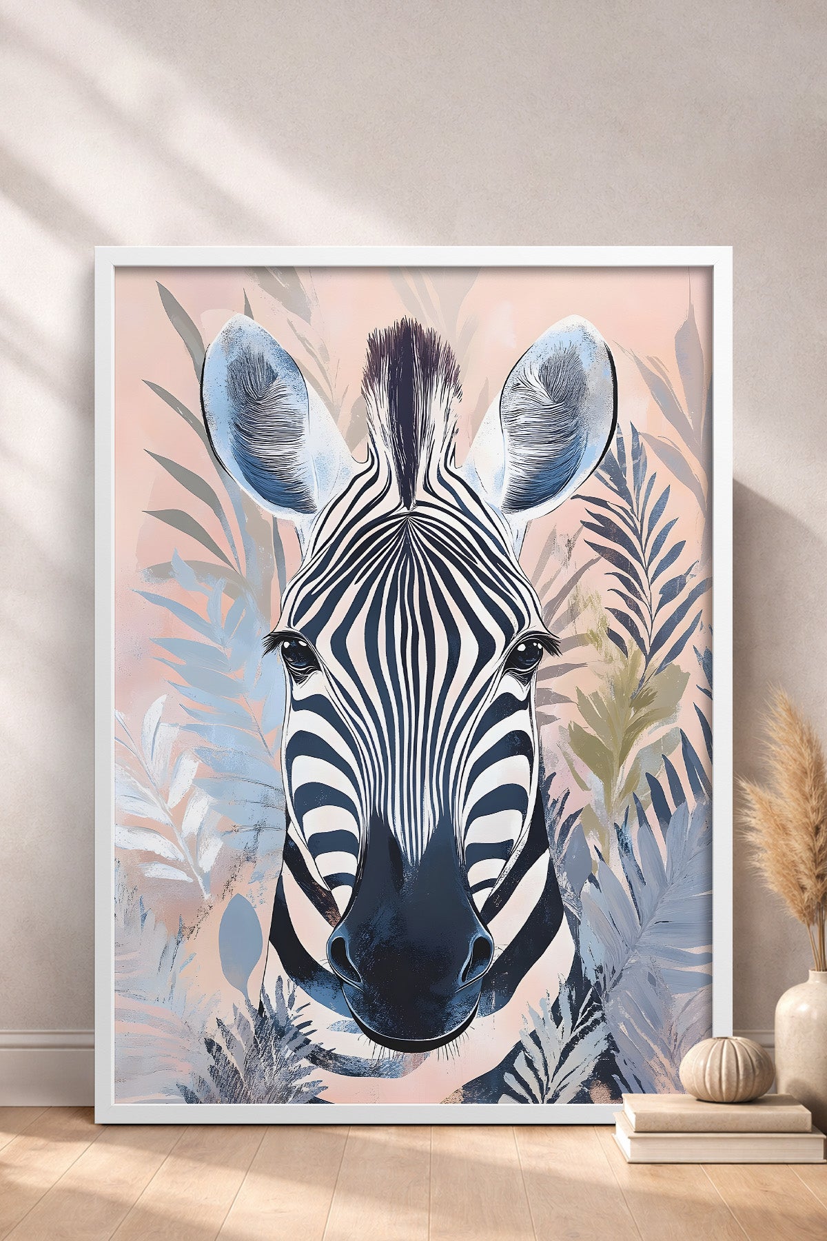 HOMEPACK Pastel Zebra Masalı Tablo  BEK-8523