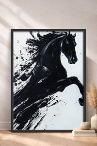 HOMEPACK Siyah Şahlanış Tablo  BEK-8649
