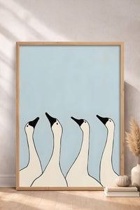 HOMEPACK Meraklı Kazlar Tablo  BEK-8652