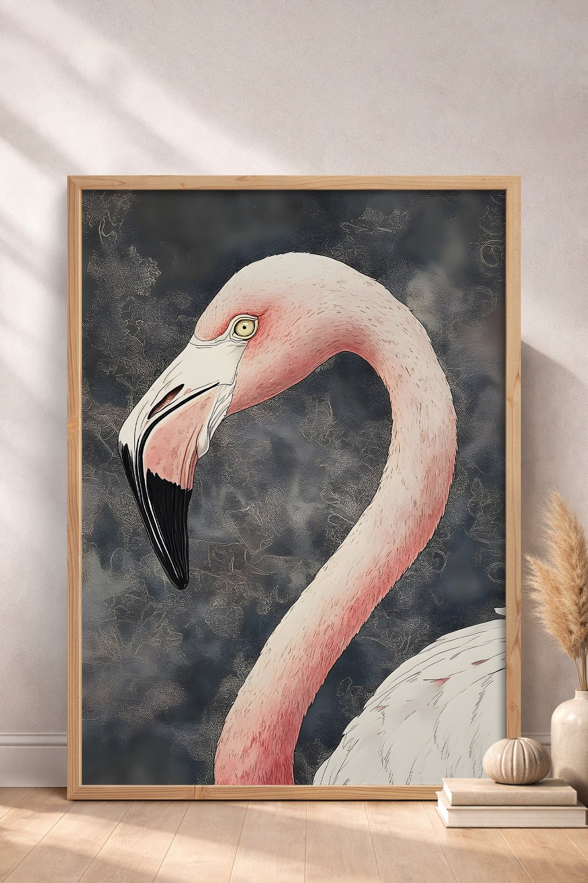 HOMEPACK Flamingo Bakışı Tablo  BEK-8656