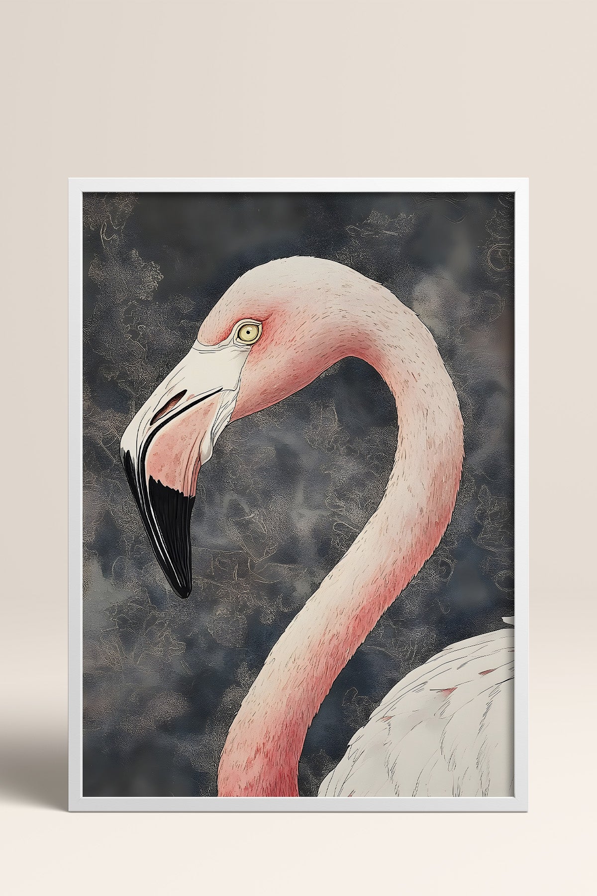 HOMEPACK Flamingo Bakışı Tablo  BEK-8656