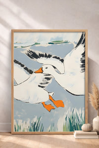 HOMEPACK Neşeli Kaz Tablo  BEK-8657