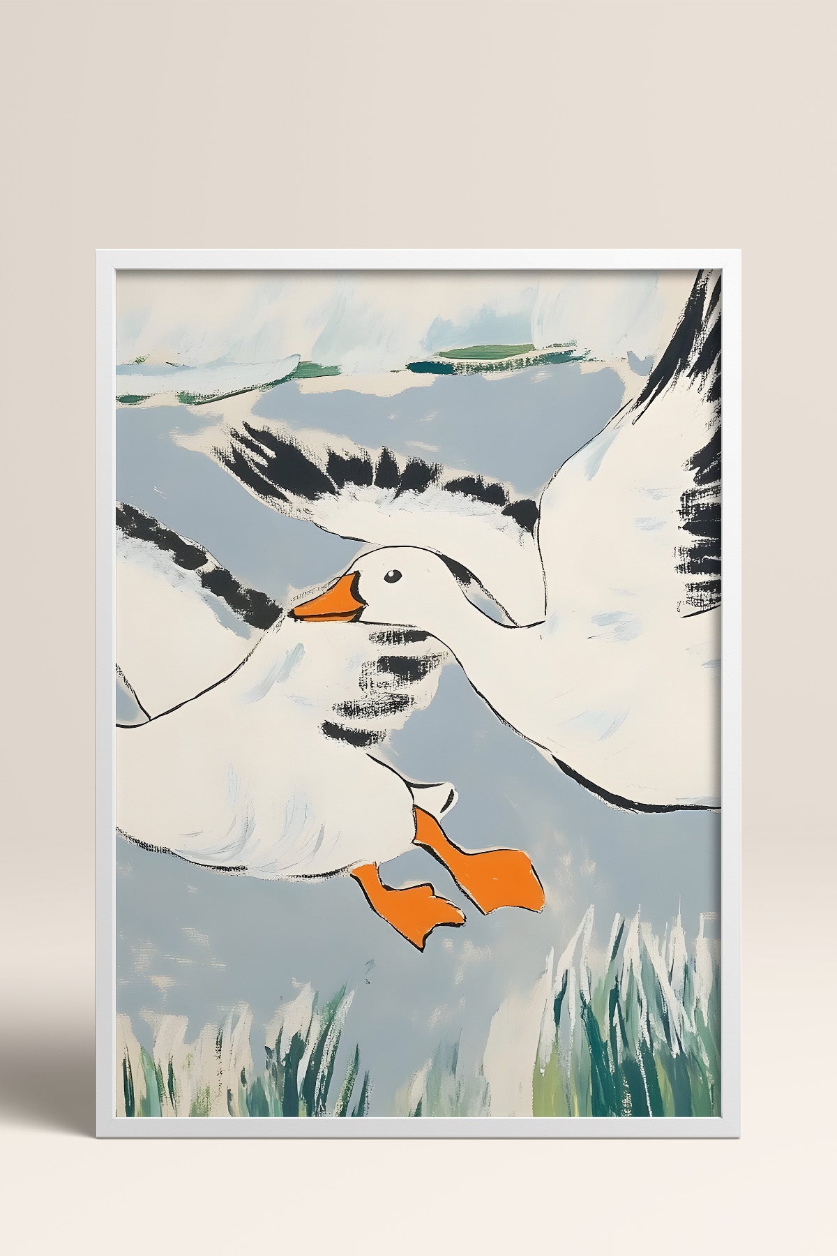 HOMEPACK Neşeli Kaz Tablo  BEK-8657