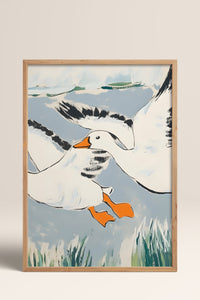HOMEPACK Neşeli Kaz Tablo  BEK-8657