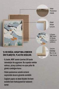 HOMEPACK Neşeli Kaz Tablo  BEK-8657