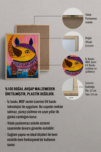 HOMEPACK Desenli Fil Tablo  BEK-8659