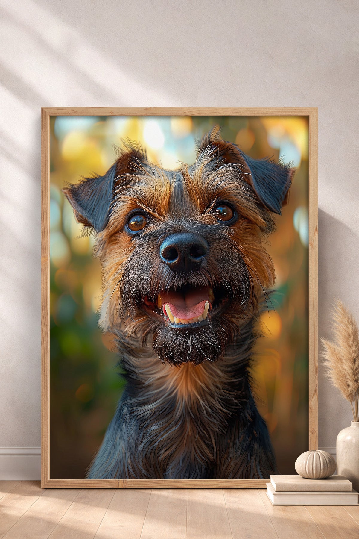 HOMEPACK Sevimli Terrier Tablo  BEK-8660