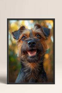HOMEPACK Sevimli Terrier Tablo  BEK-8660