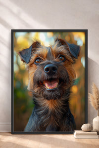 HOMEPACK Sevimli Terrier Tablo  BEK-8660
