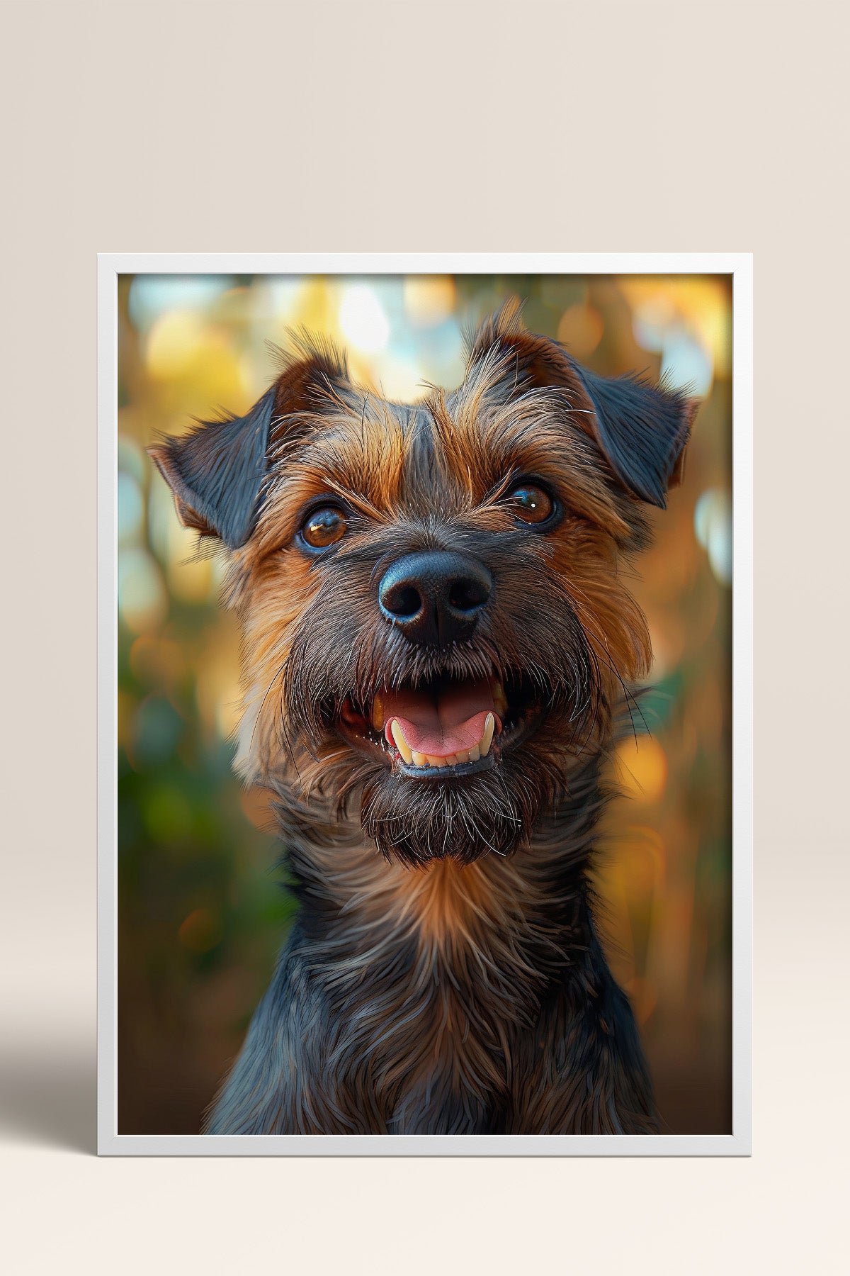 HOMEPACK Sevimli Terrier Tablo  BEK-8660