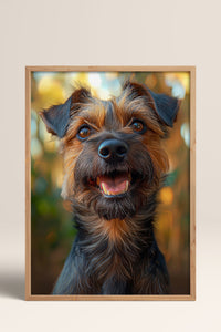HOMEPACK Sevimli Terrier Tablo  BEK-8660