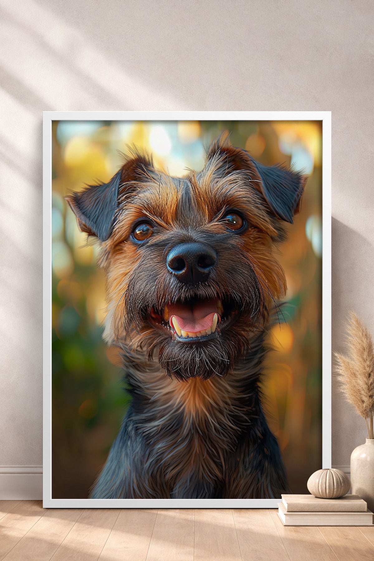HOMEPACK Sevimli Terrier Tablo  BEK-8660
