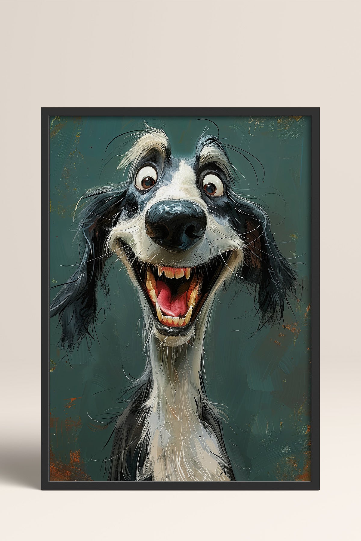 HOMEPACK Enerjik Köpek Tablo  BEK-8661