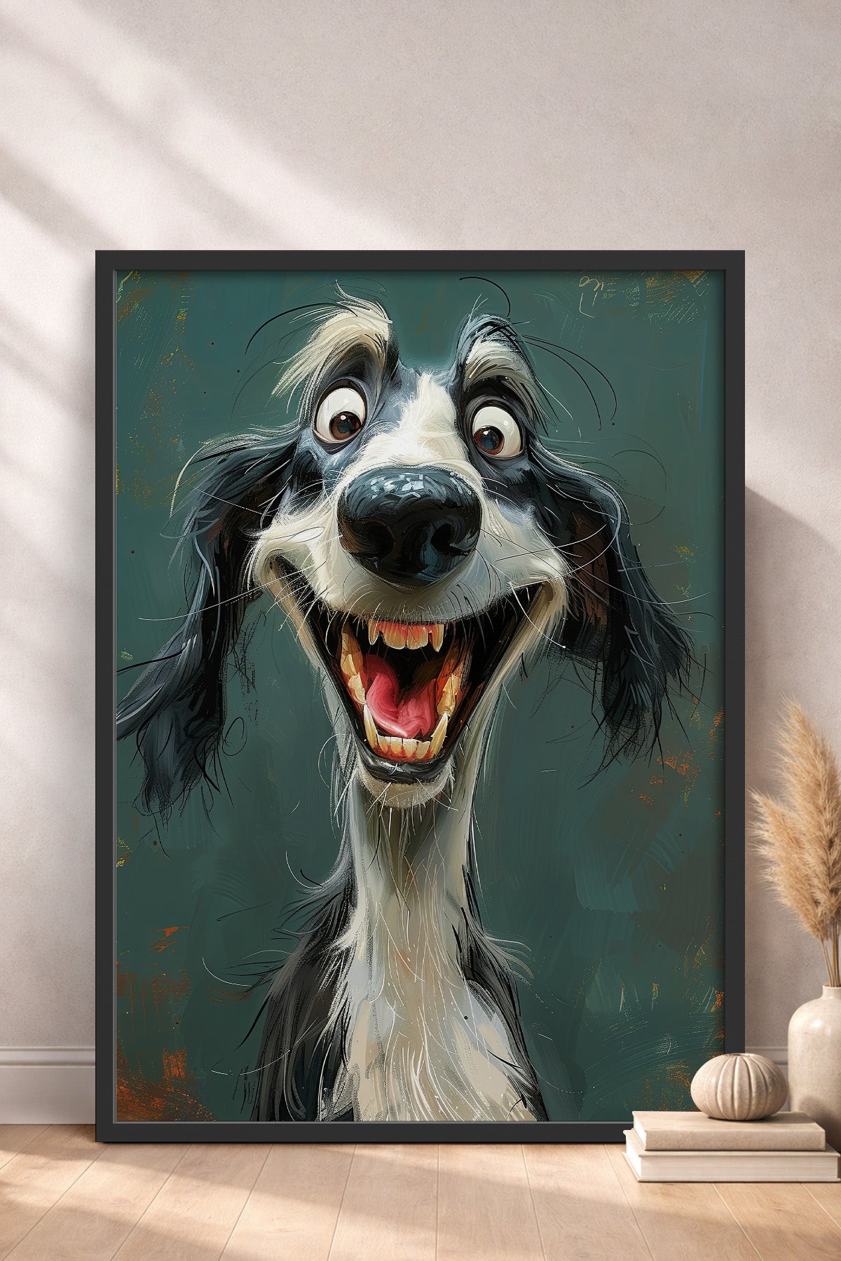 HOMEPACK Enerjik Köpek Tablo  BEK-8661