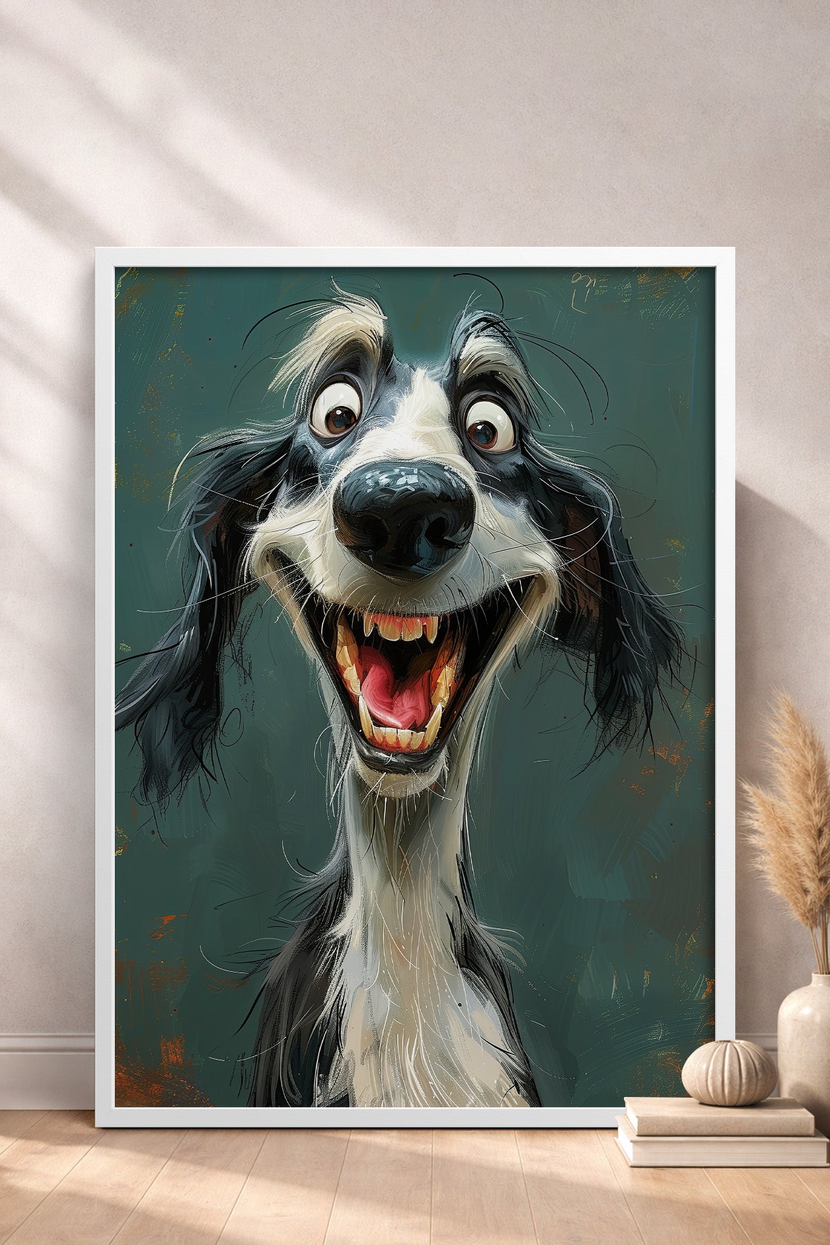 HOMEPACK Enerjik Köpek Tablo  BEK-8661