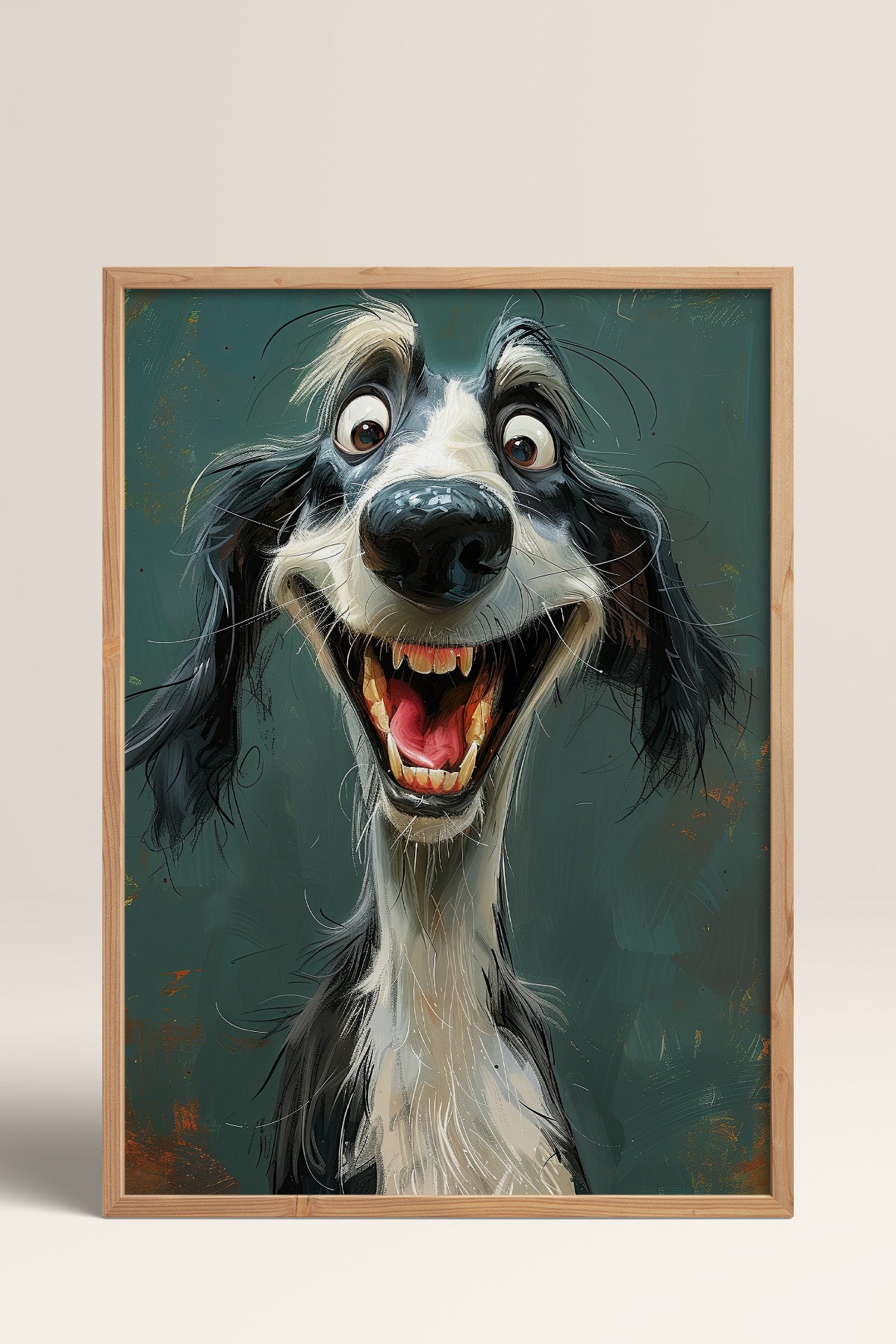 HOMEPACK Enerjik Köpek Tablo  BEK-8661