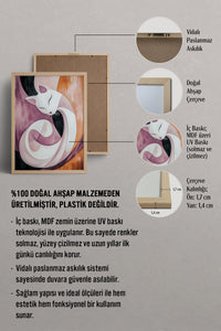 HOMEPACK Kıvrılan Kedi Tablo  BEK-8667
