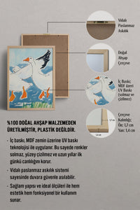 HOMEPACK Özgür Kanatlar Tablo  BEK-8671