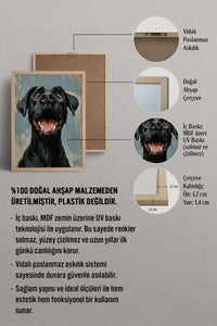 HOMEPACK Mutlu Labrador Tablo  BEK-8675