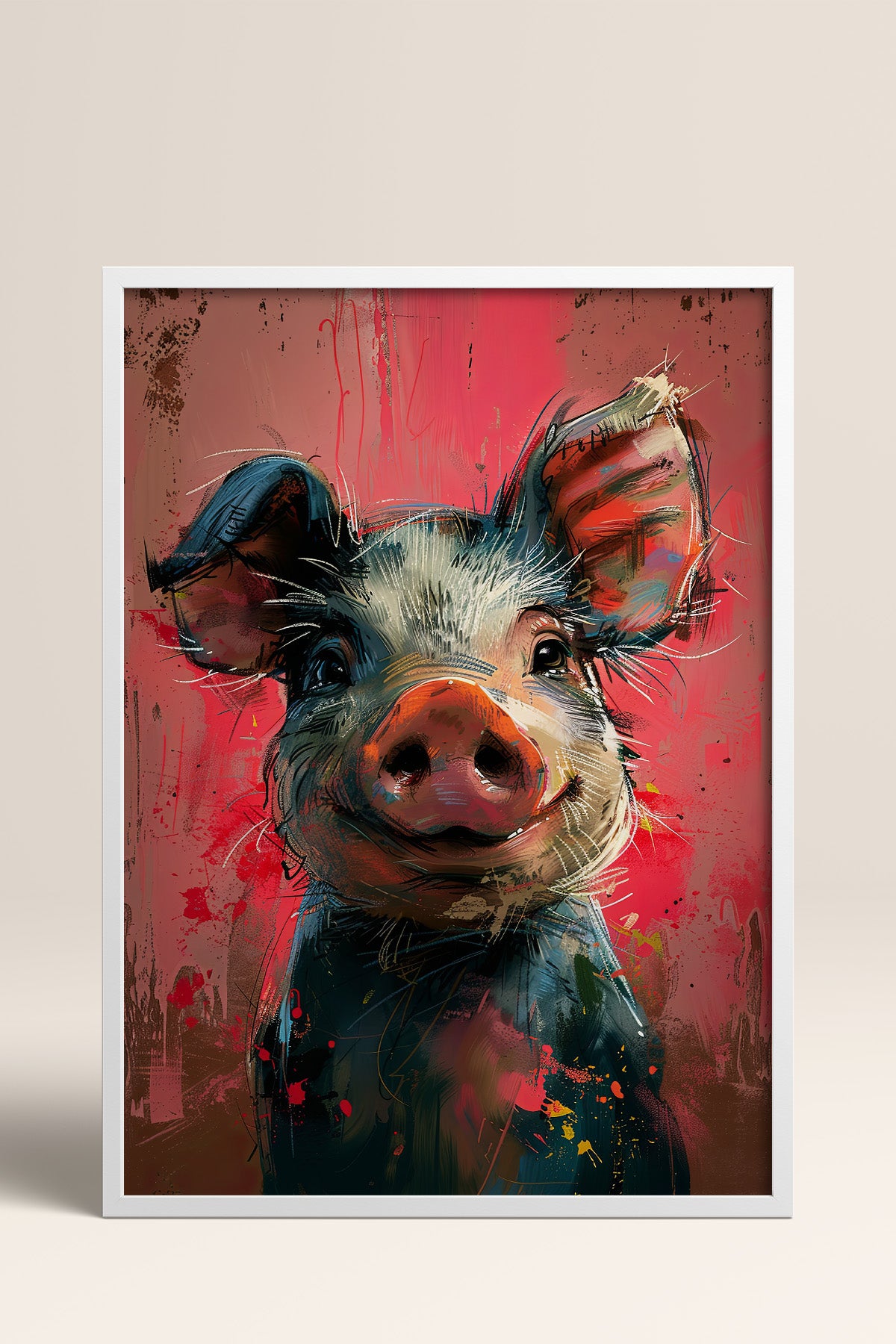 HOMEPACK Eğlenceli Oink Tablo  BEK-8687