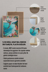 HOMEPACK Cennet Kuşu Tablo  BEK-8690