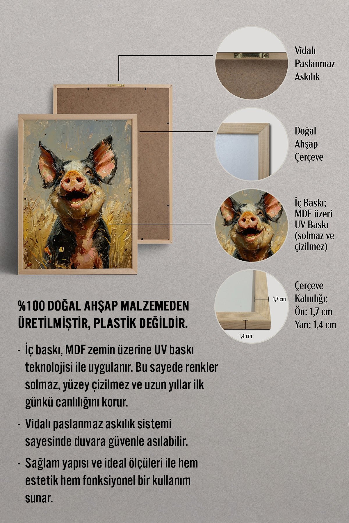 HOMEPACK Tatlı Çamurcuk Tablo  BEK-8691