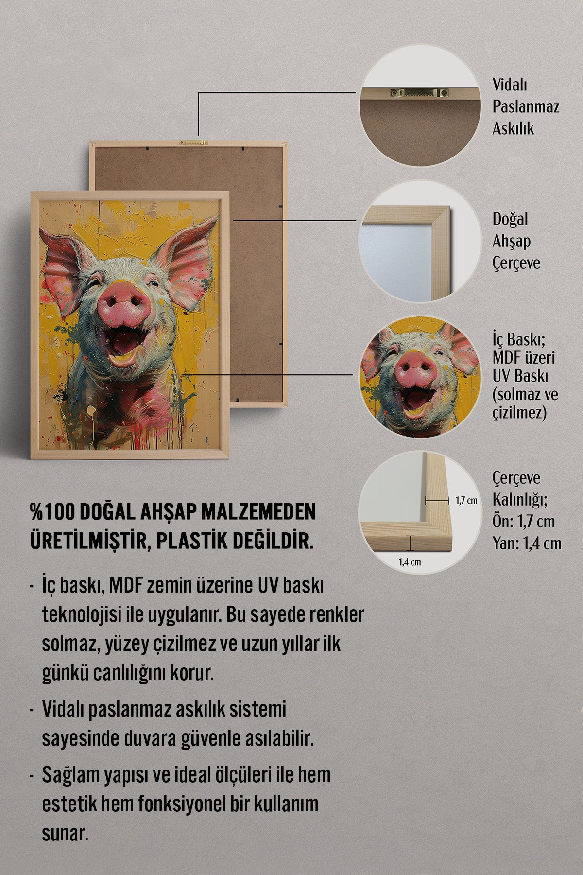 HOMEPACK Çiftlik Neşesi Tablo  BEK-8693