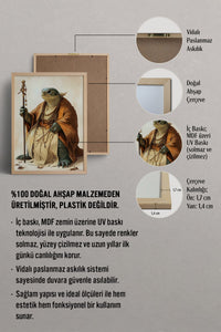HOMEPACK Bilge Kaplumbağa Tablo  BEK-8697