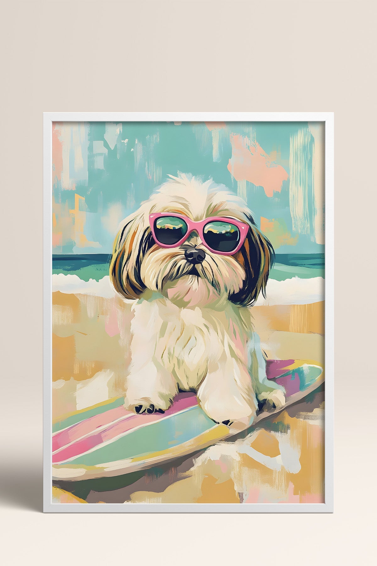 HOMEPACK Cool Köpek Tablo  BEK-8704