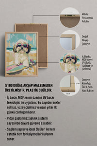 HOMEPACK Cool Köpek Tablo  BEK-8704
