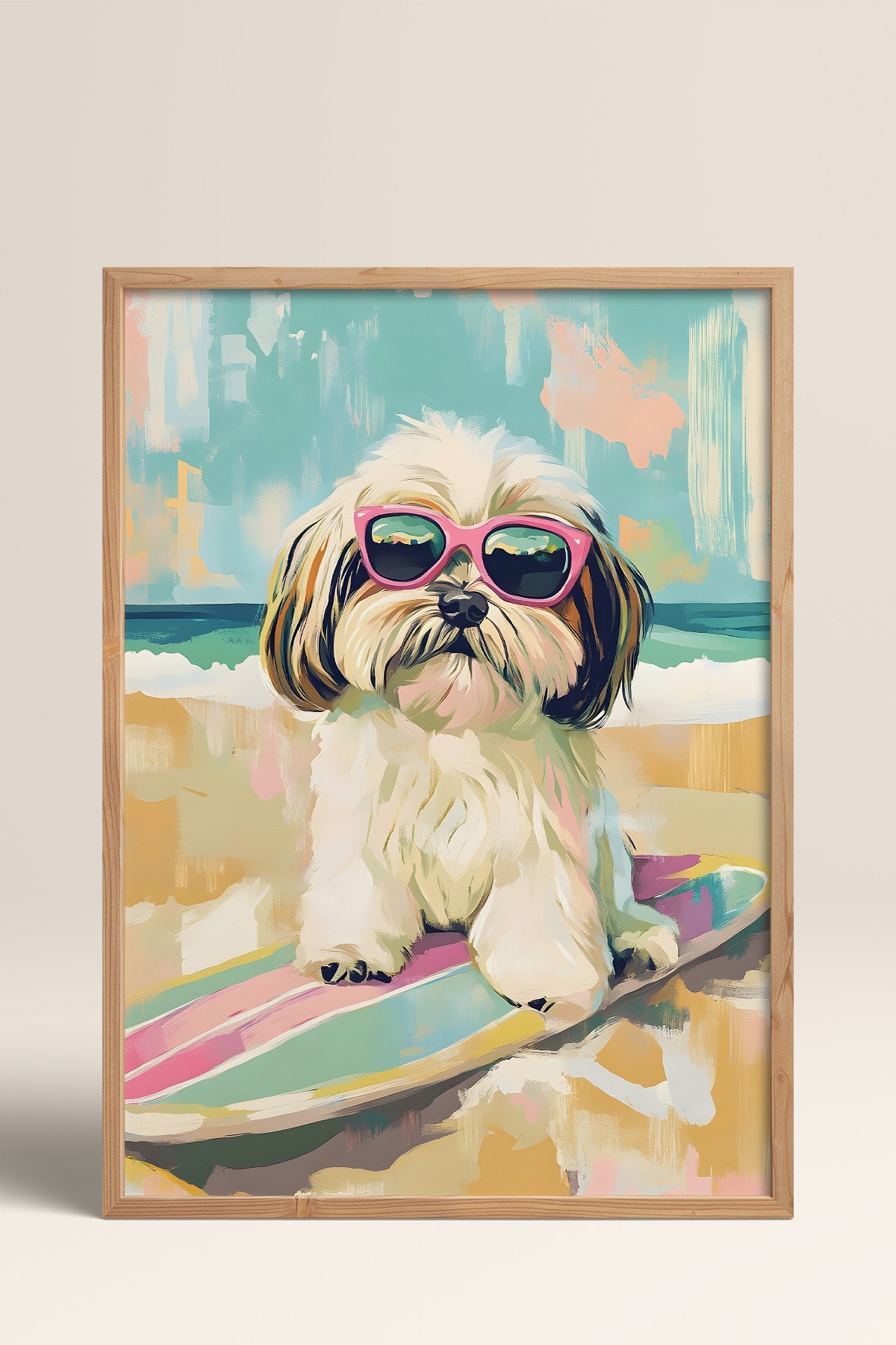 HOMEPACK Cool Köpek Tablo  BEK-8704