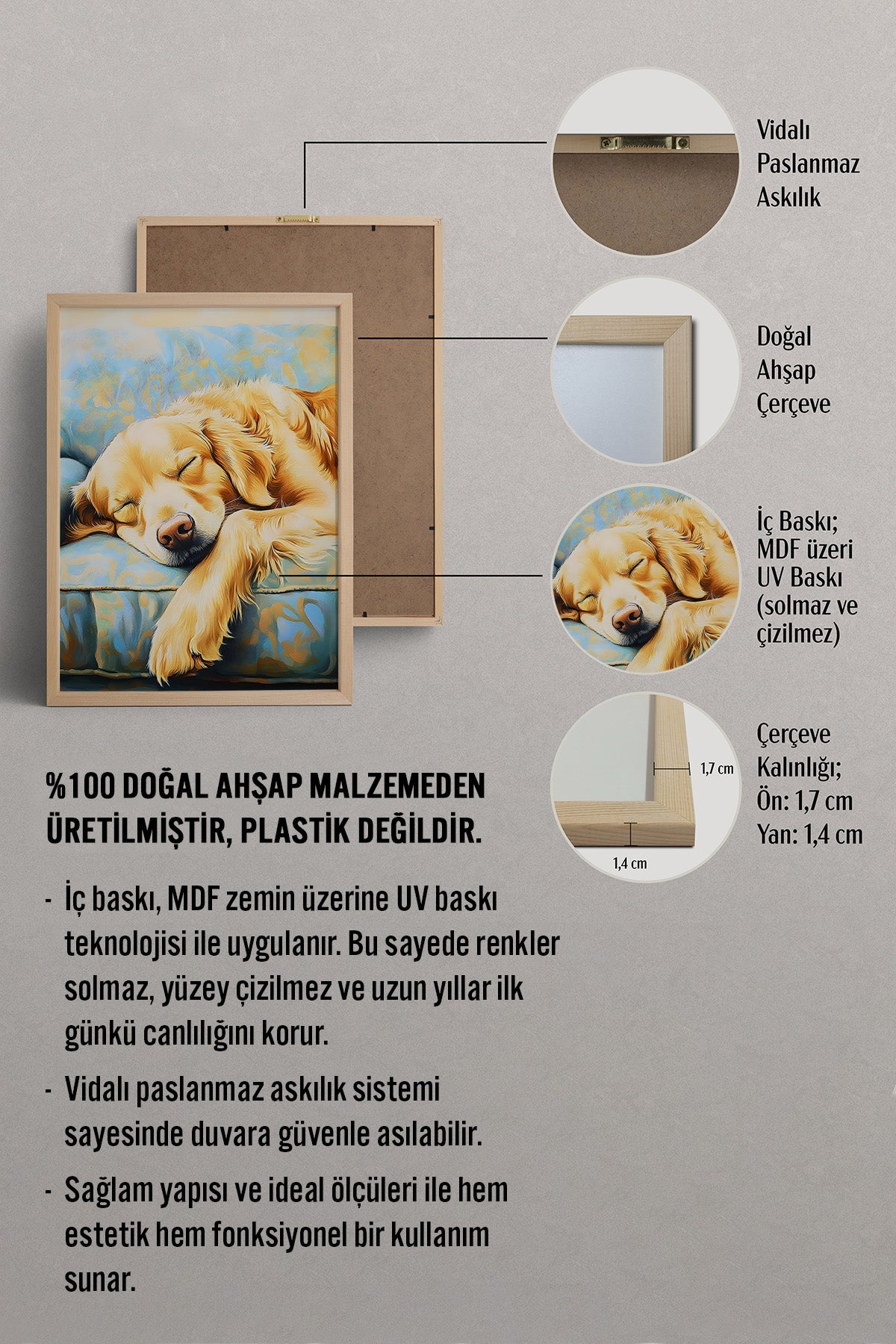 HOMEPACK Uyku Molası Tablo  BEK-8706